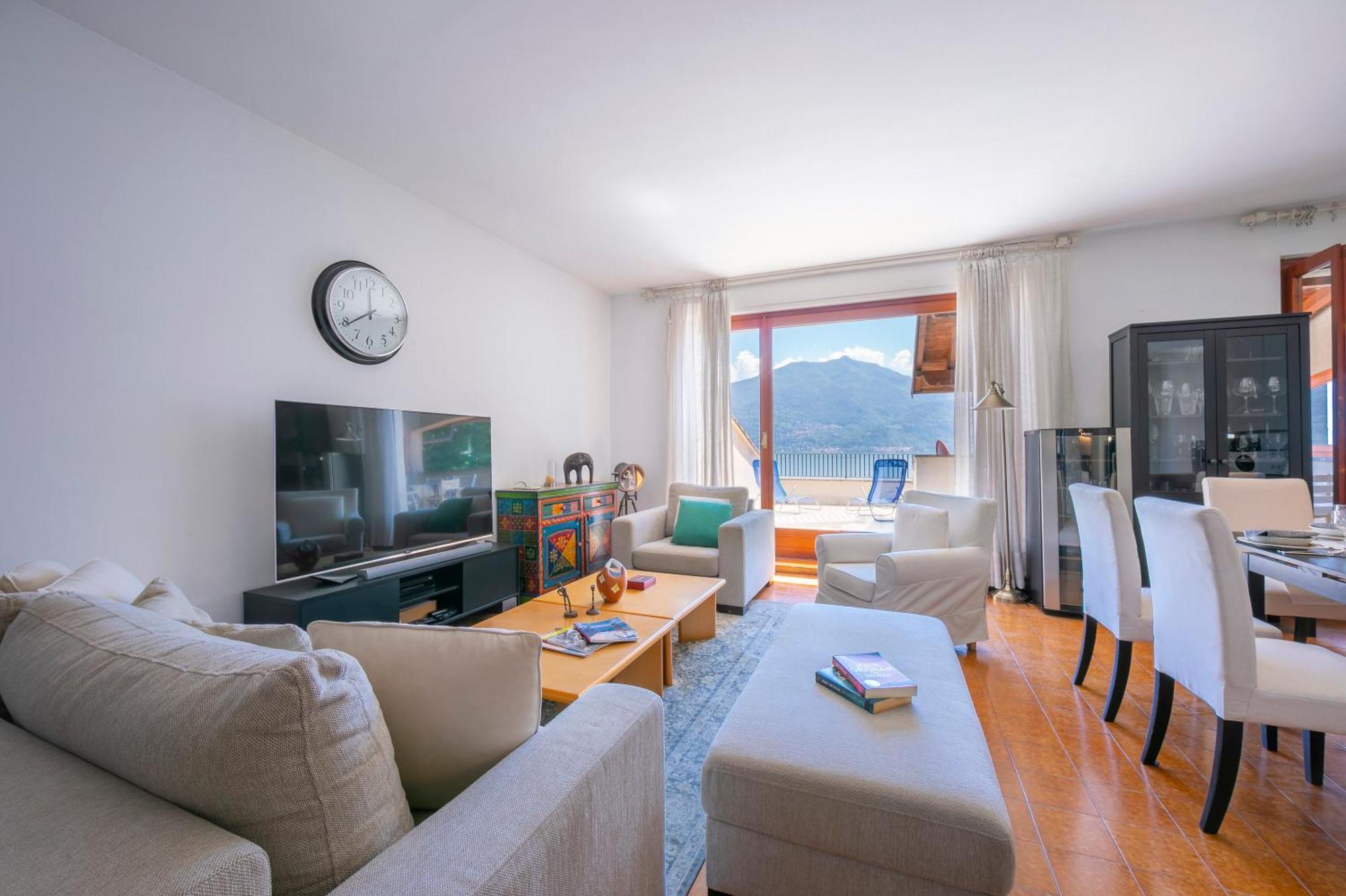 Apartamento Bella Menaggio Terrazzo Exterior foto